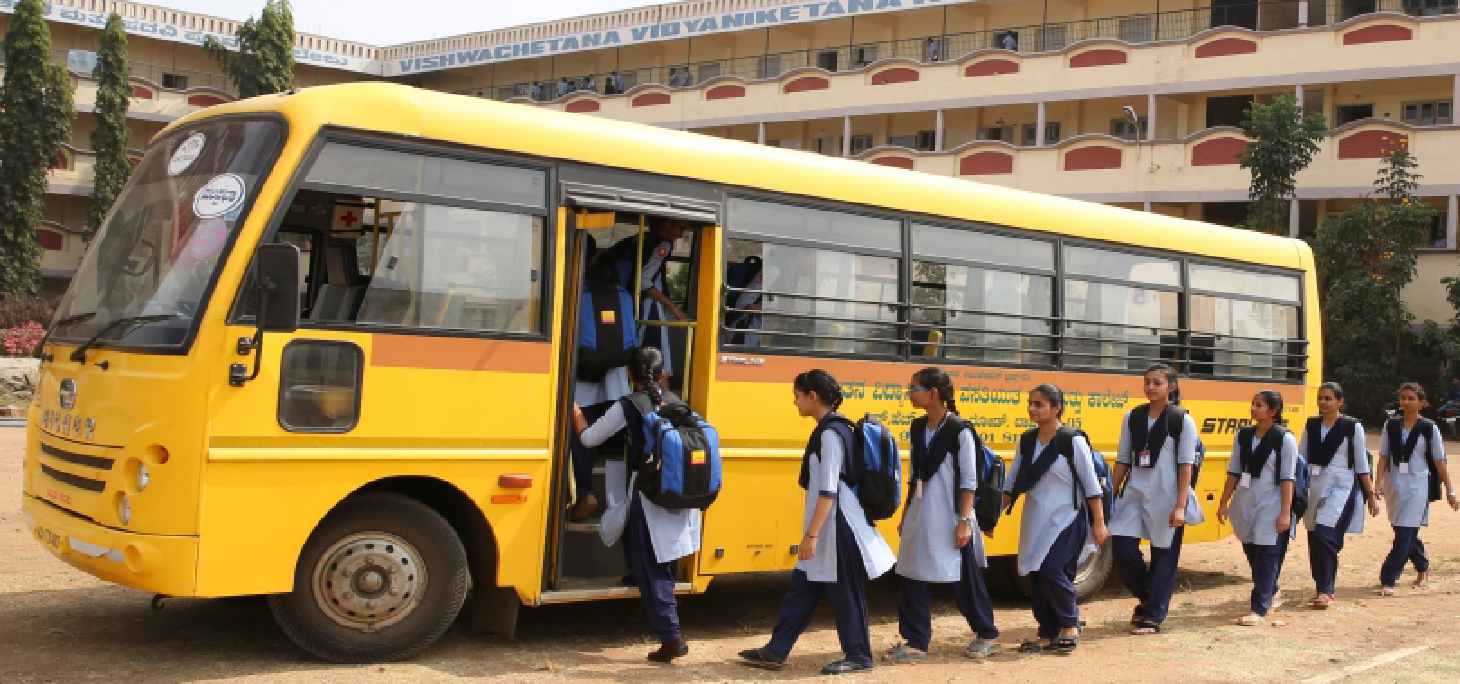 Vishwachetana College Bus